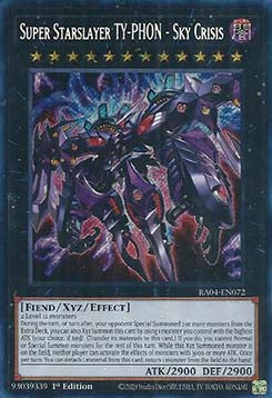 Super Starslayer TY-PHON - Sky Crisis (V.3 - Secret Rare) - Quarter Century Stampede (Secret Rare) [RA04-072]