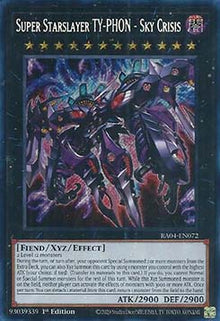 Super Starslayer TY-PHON - Sky Crisis (V.3 - Secret Rare) - Quarter Century Stampede (Secret Rare) [RA04-072]