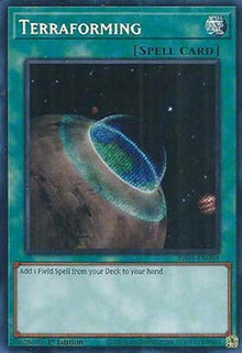 Terraforming (V.3 - Secret Rare) - Quarter Century Stampede (Secret Rare) [RA04-084]