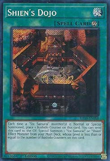 Shien's Dojo (V.3 - Secret Rare) - Quarter Century Stampede (Secret Rare) [RA04-088]