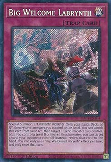 Big Welcome Labrynth (V.3 - Secret Rare) - Quarter Century Stampede (Secret Rare) [RA04-104]