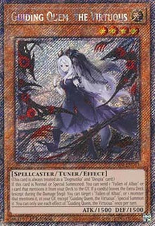 Guiding Quem, the Virtuous (V.4 - Platinum Secret Rare) - Quarter Century Stampede (Platinum Secret Rare) [RA04-043]