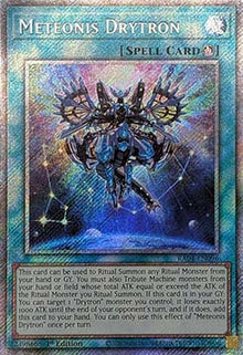 Meteonis Drytron (V.4 - Platinum Secret Rare) - Quarter Century Stampede (Platinum Secret Rare) [RA04-096]