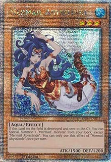 Mermail Abysslinde (V.5 - Quarter Century Secret Rare) - Quarter Century Stampede (Quarter Century Secret Rare) [RA04-011]