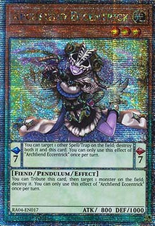 Archfiend Eccentrick (V.5 - Quarter Century Secret Rare) - Quarter Century Stampede (Quarter Century Secret Rare) [RA04-017]