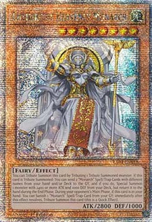 Ehther the Heavenly Monarch (V.5 - Quarter Century Secret Rare) - Quarter Century Stampede (Quarter Century Secret Rare) [RA04-018]