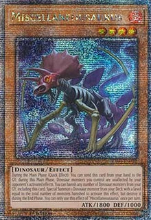 Miscellaneousaurus (V.5 - Quarter Century Secret Rare) - Quarter Century Stampede (Quarter Century Secret Rare) [RA04-022]