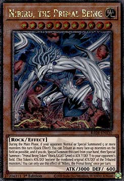 Nibiru, the Primal Being - Quarter Century Stampede (Quarter Century Secret Rare) [RA04-030]