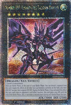 Number 107: Galaxy-Eyes Tachyon Dragon - Quarter Century Stampede (Quarter Century Secret Rare) [RA04-067]