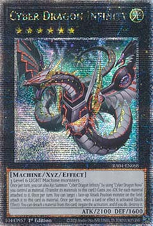 Cyber Dragon Infinity (V.6 - Quarter Century Secret Rare) - Quarter Century Stampede (Quarter Century Secret Rare) [RA04-068]