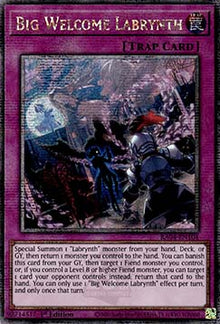Big Welcome Labrynth (V.5 - Quarter Century Secret Rare) - Quarter Century Stampede (Quarter Century Secret Rare) [RA04-104]