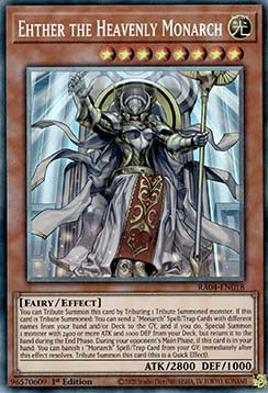 Ehther the Heavenly Monarch (V.6 - Collectors Rare) - Quarter Century Stampede (Collectors Rare) [RA04-018]