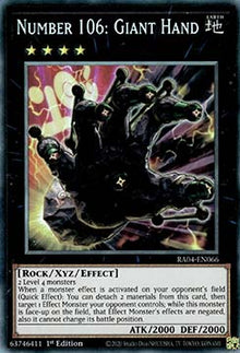 Number 106: Giant Hand (V.6 - Collectors Rare) - Quarter Century Stampede (Collectors Rare) [RA04-066]