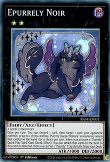 Epurrely Noir (V.5 - Collectors Rare) - Quarter Century Stampede (Collectors Rare) [RA04-071]