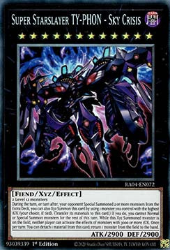 Super Starslayer TY-PHON - Sky Crisis (V.5 - Collectors Rare) - Quarter Century Stampede (Collectors Rare) [RA04-072]