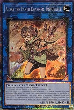 Aussa the Earth Charmer, Immovable (V.6 - Collectors Rare) - Quarter Century Stampede (Collectors Rare) [RA04-078]