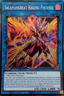 Salamangreat Raging Phoenix (V.6 - Collectors Rare) - Quarter Century Stampede (Collectors Rare) [RA04-083]