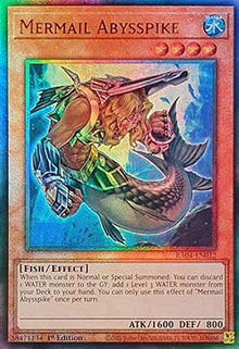 Mermail Abysspike (V.7 - Ultimate Rare) - Quarter Century Stampede (Ultimate Rare) [RA04-012]