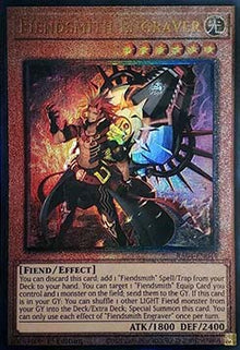 Fiendsmith Engraver (V.6 - Ultimate Rare) - Quarter Century Stampede (Ultimate Rare) [RA04-049]