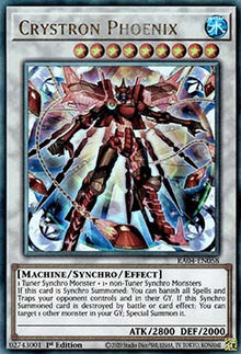 Crystron Phoenix (V.7 - Ultimate Rare) - Quarter Century Stampede (Ultimate Rare) [RA04-058]