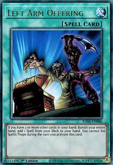 Left Arm Offering (V.7 - Ultimate Rare) - Quarter Century Stampede (Ultimate Rare) [RA04-086]