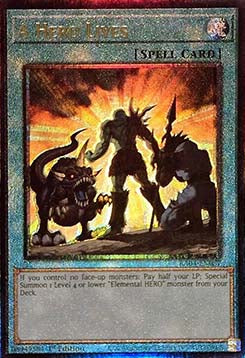 A Hero Lives (V.7 - Ultimate Rare) - Quarter Century Stampede (Ultimate Rare) [RA04-087]