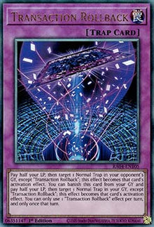 Transaction Rollback (V.7 - Ultimate Rare) - Quarter Century Stampede (Ultimate Rare) [RA04-105]