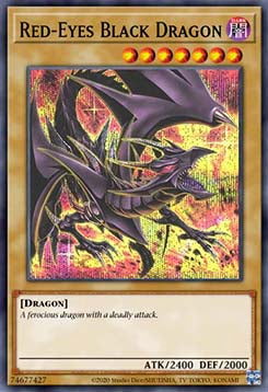 Red-Eyes Black Dragon (V.3 - Platinum Secret Rare) - Quarter Century Stampede (Platinum Secret Rare) [RA04-109]