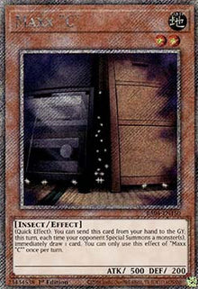 Maxx "C" (V.1 - Platinum Secret Rare) - Quarter Century Stampede (Platinum Secret Rare) [RA04-150]