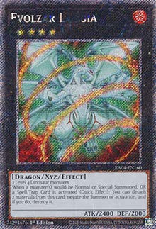Evolzar Laggia (V.1 - Platinum Secret Rare) - Quarter Century Stampede (Platinum Secret Rare) [RA04-160]