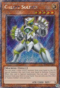 Galaxy Soldier (V.1 - Platinum Secret Rare) - Quarter Century Stampede (Platinum Secret Rare) [RA04-219]