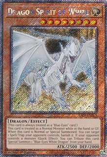 Dragon Spirit of White (V.1 - Platinum Secret Rare) - Quarter Century Stampede (Platinum Secret Rare) [RA04-265]