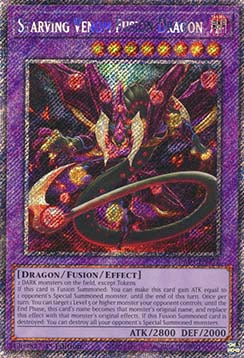 Starving Venom Fusion Dragon (V.1 - Platinum Secret Rare) - Quarter Century Stampede (Platinum Secret Rare) [RA04-272]