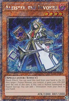 Aleister the Invoker (V.8 - Platinum Secret Rare) - Quarter Century Stampede (Platinum Secret Rare) [RA04-278]