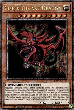 Slifer the Sky Dragon (V.2 - Quarter Century Secret Rare) - Quarter Century Stampede (Quarter Century Secret Rare) [RA04-117]