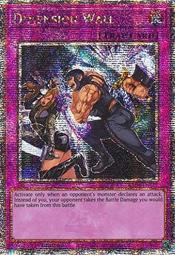 Dimension Wall (V.2 - Quarter Century Secret Rare) - Quarter Century Stampede (Quarter Century Secret Rare) [RA04-127]