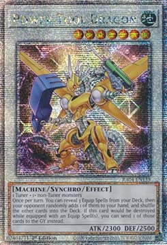 Power Tool Dragon (V.2 - Quarter Century Secret Rare) - Quarter Century Stampede (Quarter Century Secret Rare) [RA04-135]