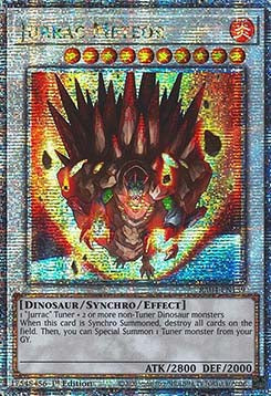 Jurrac Meteor (V.2 - Quarter Century Secret Rare) - Quarter Century Stampede (Quarter Century Secret Rare) [RA04-139]