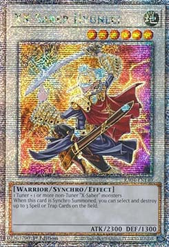 XX-Saber Hyunlei (V.2 - Quarter Century Secret Rare) - Quarter Century Stampede (Quarter Century Secret Rare) [RA04-140]