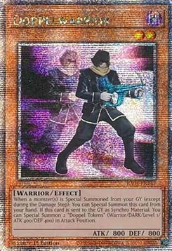 Doppelwarrior (V.2 - Quarter Century Secret Rare) - Quarter Century Stampede (Quarter Century Secret Rare) [RA04-147]