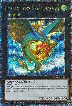 Leviair the Sea Dragon (V.2 - Quarter Century Secret Rare) - Quarter Century Stampede (Quarter Century Secret Rare) [RA04-155]