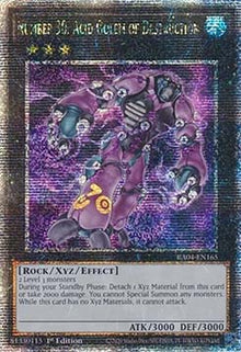 Number 30: Acid Golem of Destruction (V.2 - Quarter Century Secret Rare) - Quarter Century Stampede (Quarter Century Secret Rare) [RA04-165]
