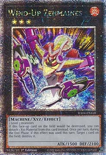 Wind-Up Zenmaines (V.2 - Quarter Century Secret Rare) - Quarter Century Stampede (Quarter Century Secret Rare) [RA04-168]