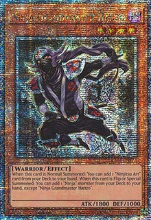 Ninja Grandmaster Hanzo (V.2 - Quarter Century Secret Rare) - Quarter Century Stampede (Quarter Century Secret Rare) [RA04-173]