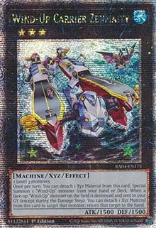Wind-Up Carrier Zenmaity (V.2 - Quarter Century Secret Rare) - Quarter Century Stampede (Quarter Century Secret Rare) [RA04-175]