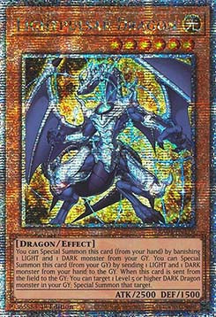 Lightpulsar Dragon (V.2 - Quarter Century Secret Rare) - Quarter Century Stampede (Quarter Century Secret Rare) [RA04-176]