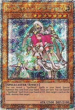 High Priestess of Prophecy (V.2 - Quarter Century Secret Rare) - Quarter Century Stampede (Quarter Century Secret Rare) [RA04-184]
