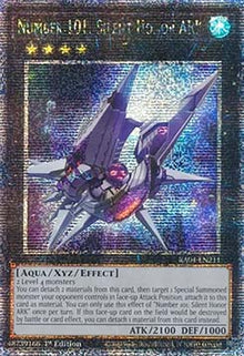 Number 101: Silent Honor ARK (V.2 - Quarter Century Secret Rare) - Quarter Century Stampede (Quarter Century Secret Rare) [RA04-211]
