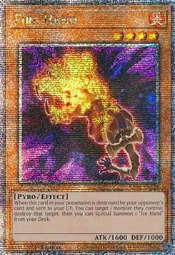 Fire Hand (V.2 - Quarter Century Secret Rare) - Quarter Century Stampede (Quarter Century Secret Rare) [RA04-224]