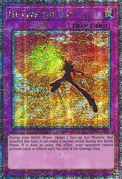 Hi-Five the Sky (V.2 - Quarter Century Secret Rare) - Quarter Century Stampede (Quarter Century Secret Rare) [RA04-239]
